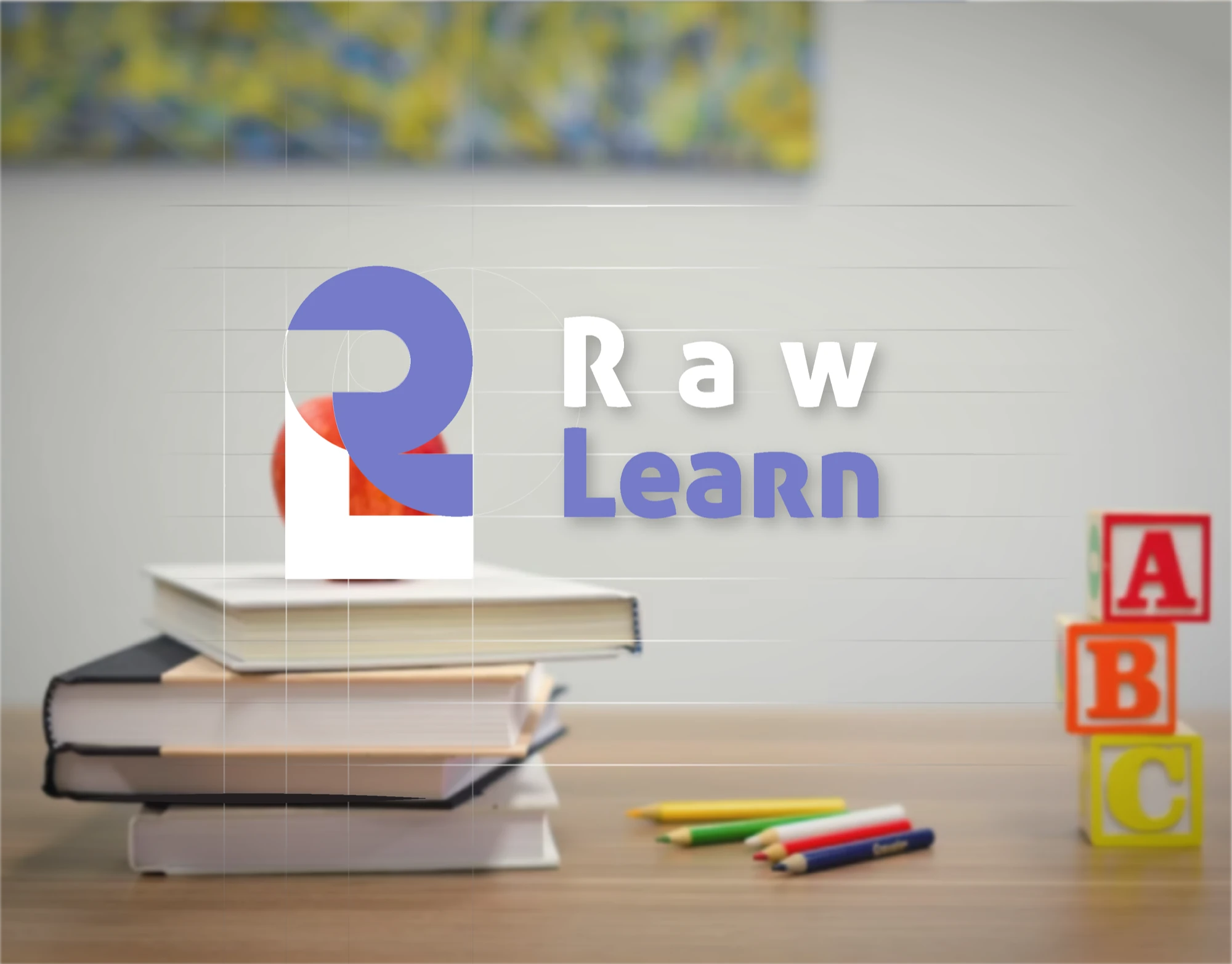 RawLearn — English School Brand Identity