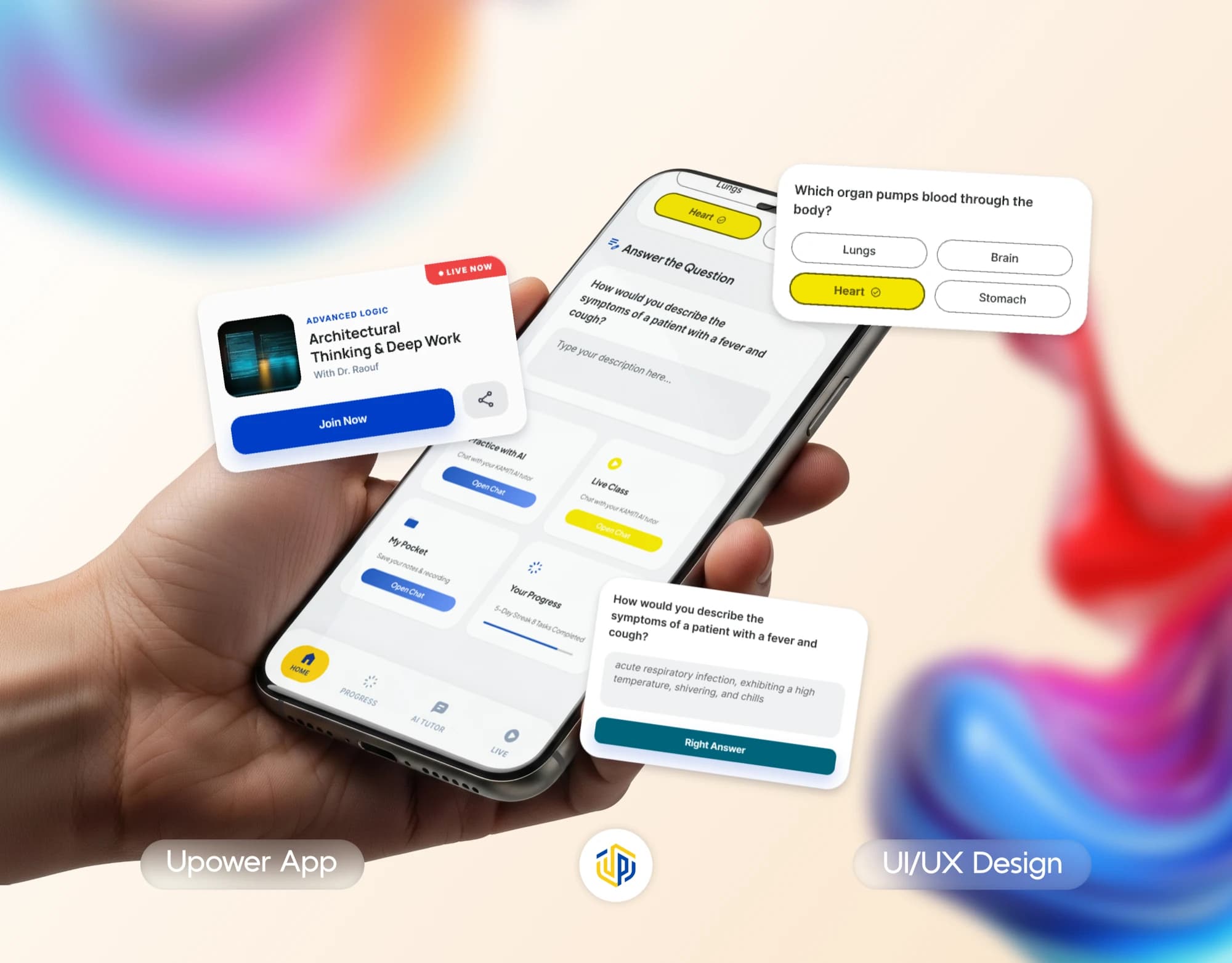 Upower — App UI Design